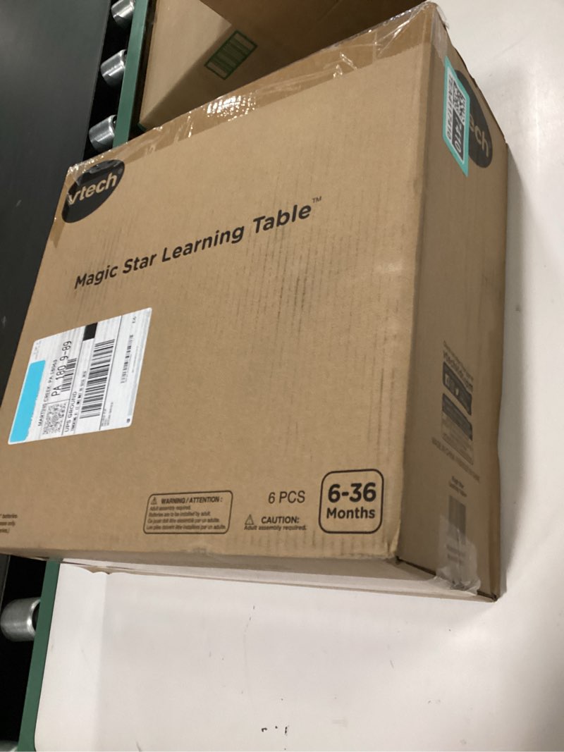 Condition photo showing New/Like New for VTech Magic Star Learning Table (Frustration Free Packaging), Yellow Yellow Frustration Free Packaging Learning Table