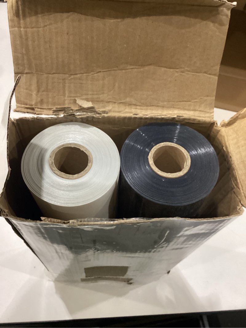 Condition photo showing Good Condition for VinylRus Heat Transfer Vinyl-12” x 50ft Black and White Iron on Vinyl Roll for Shirts, HTV Vinyl for Silhouette Cameo, Easy to Cut & Weed Black & White 12" × 50FT