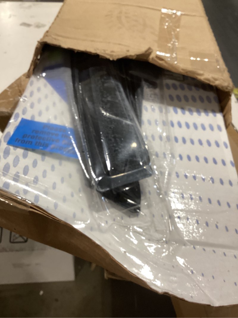 Condition photo showing As Is for auto ventshade [avs] outside mount rain guards for 2018 - 2024 gmc terrain | window vent visors, 4 pcs. - smoke | 94812