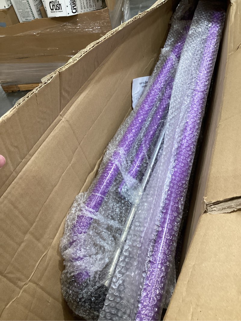 Condition photo showing Good Condition for rinrea gymnastic bars for kids with adjustable height, folding gymnastic training kip bar, expandable horizontal bar for home purple