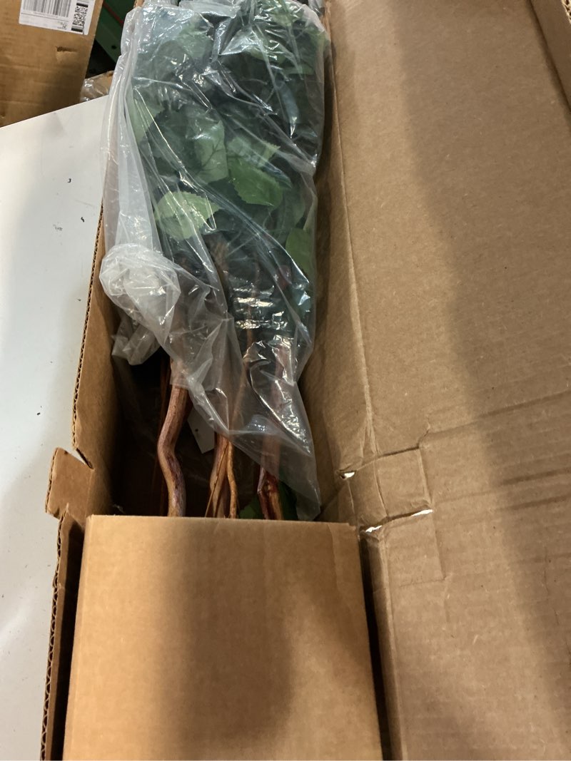 Condition photo showing New/Like New for nearly natural 3ft. artificial hibiscus tree