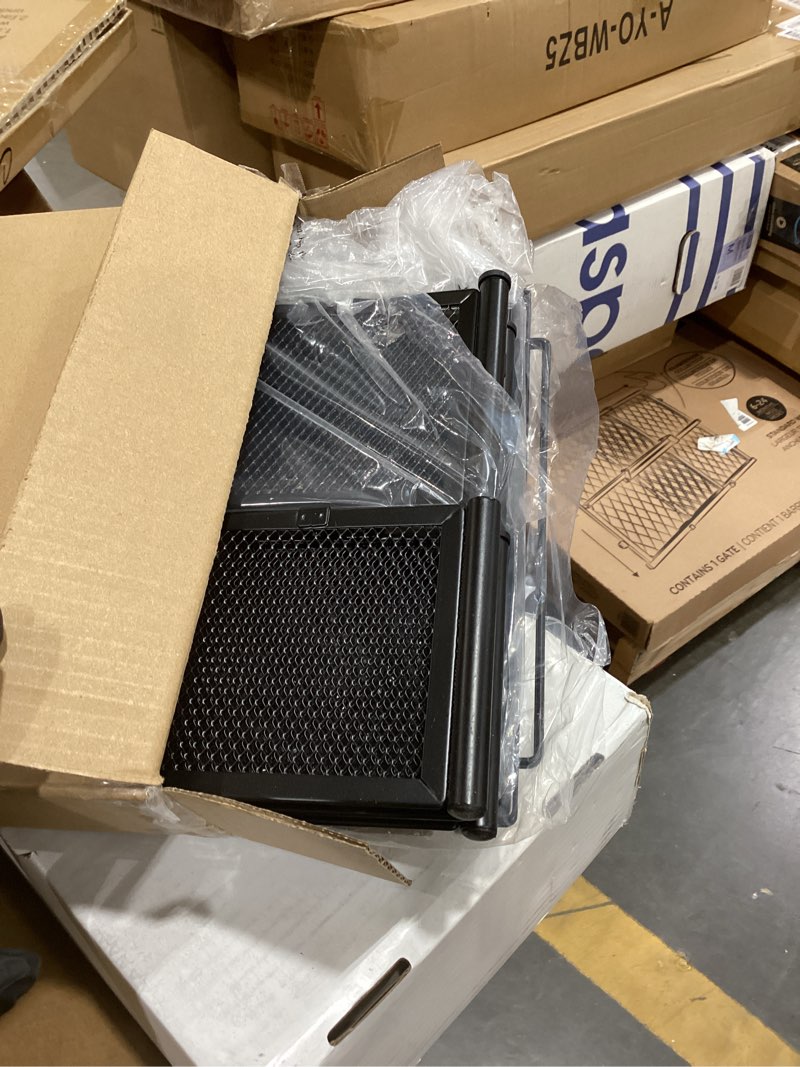 Condition photo showing As Is for PHINOX Under Bed Storage Containers with Wheels - Shoe Storage Organizer Drawer, Tool-free Assembly Metal Underbed Storage for Bedroom Clothes, Shoes, Blankets - 2Pack Black 2 Pack(23.6×23.6")