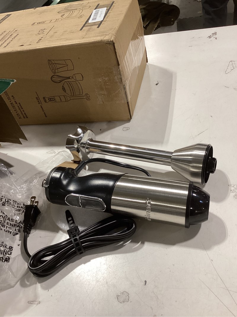 Cuisinart CSB-179 Smart Stick Variable Speed Hand Blender, Stainless Steel Stainless Steel Variable Speed