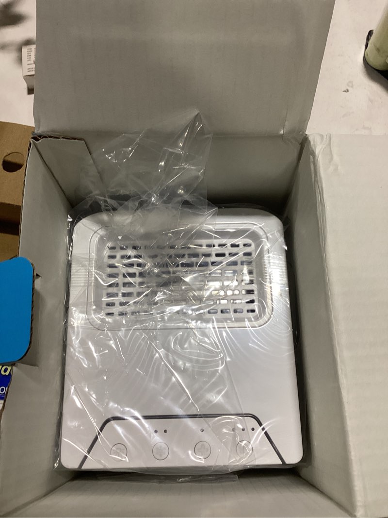Condition photo showing Good Condition for arctic air pure chill 2.0 evaporative air cooler by ontel - powerful, quiet, lightweight and portable space cooler with hydro-chill technology for bedroom, office, living room & more,blue no size