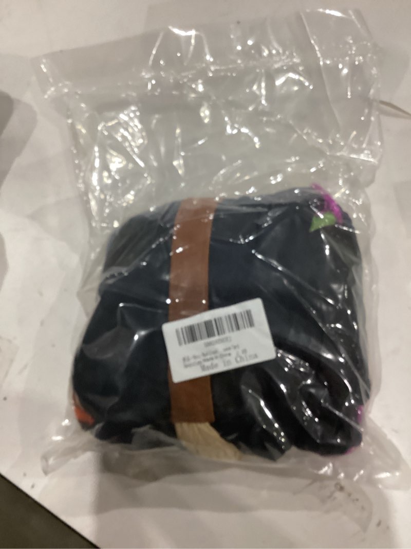 Condition photo showing New/Like New for 54" Crashing Witch Halloween Decoration – Flying Witch on Broom Colliding with Tree for Outdoor Yard, Porch, Garden, and Haunted House Décor – Betty Bash Large Halloween Prop