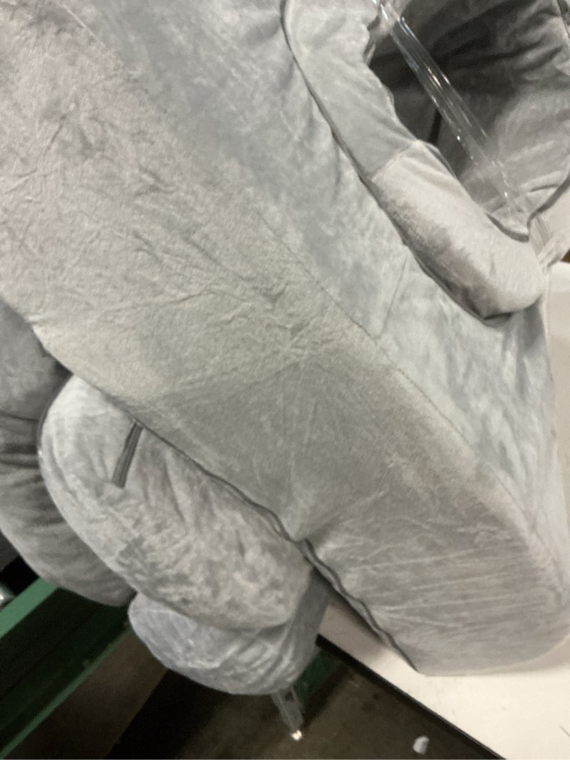 Condition photo showing New/Like New for bbl bed after surgery for sleeping – ergonomic bbl pillow designed for brazilian butt lift, high-density pressure-relief foam, removable velvet cover, bbl recovery must haves (67x22x6.3in)