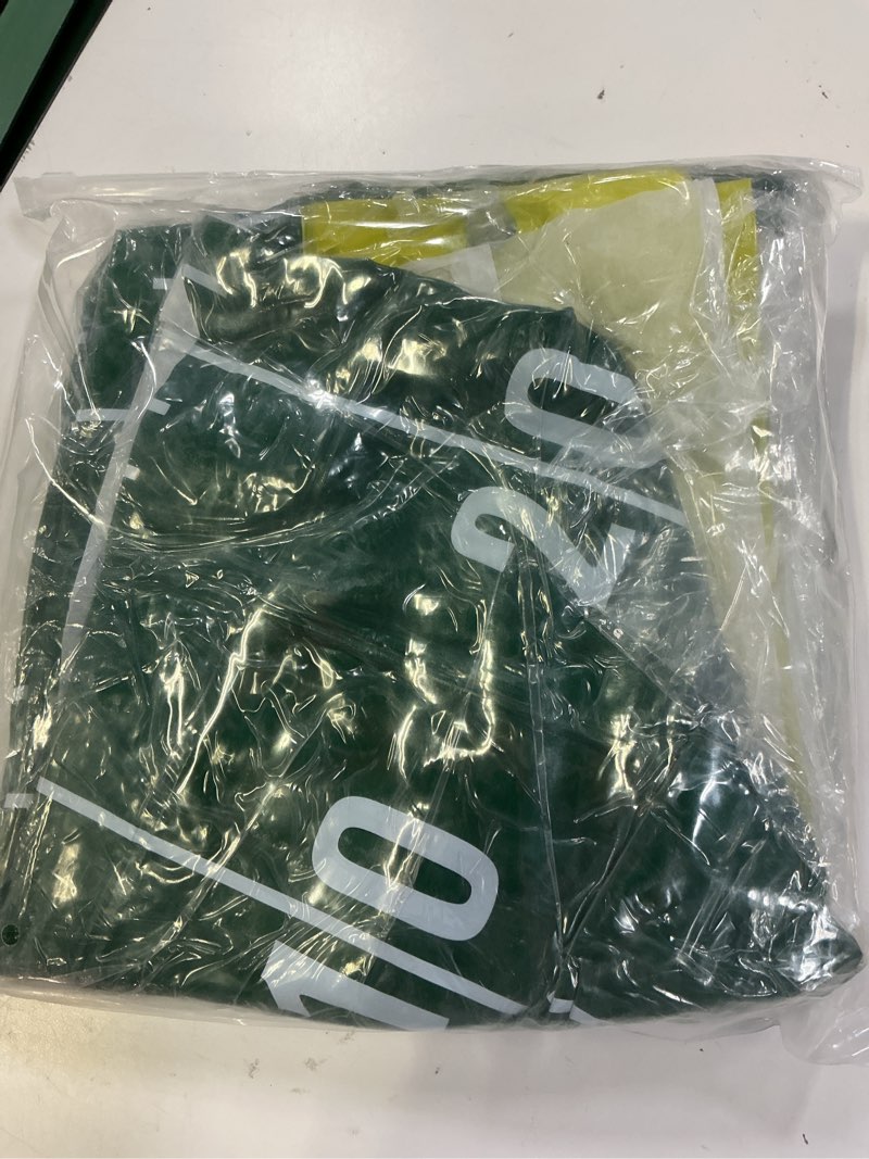 Condition photo showing Good Condition for bencailor inflatable cooler inflatable football drink cooler toss game party decoration rugby basketball baseball blow up pvc ice serving bar for sport party supplies game day beer dark green rugby