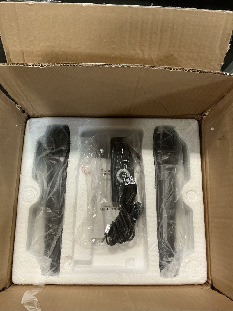 Condition photo showing New/Like New for Karaoke Machine with 2 Wireless Microphones for Adults, Portable Bluetooth Party Speaker, 500W Peak Power PA System with LED Disco Lights, 6.5'' Speaker Big Sound, 8000mAh Battery for Indoor & Outdoor