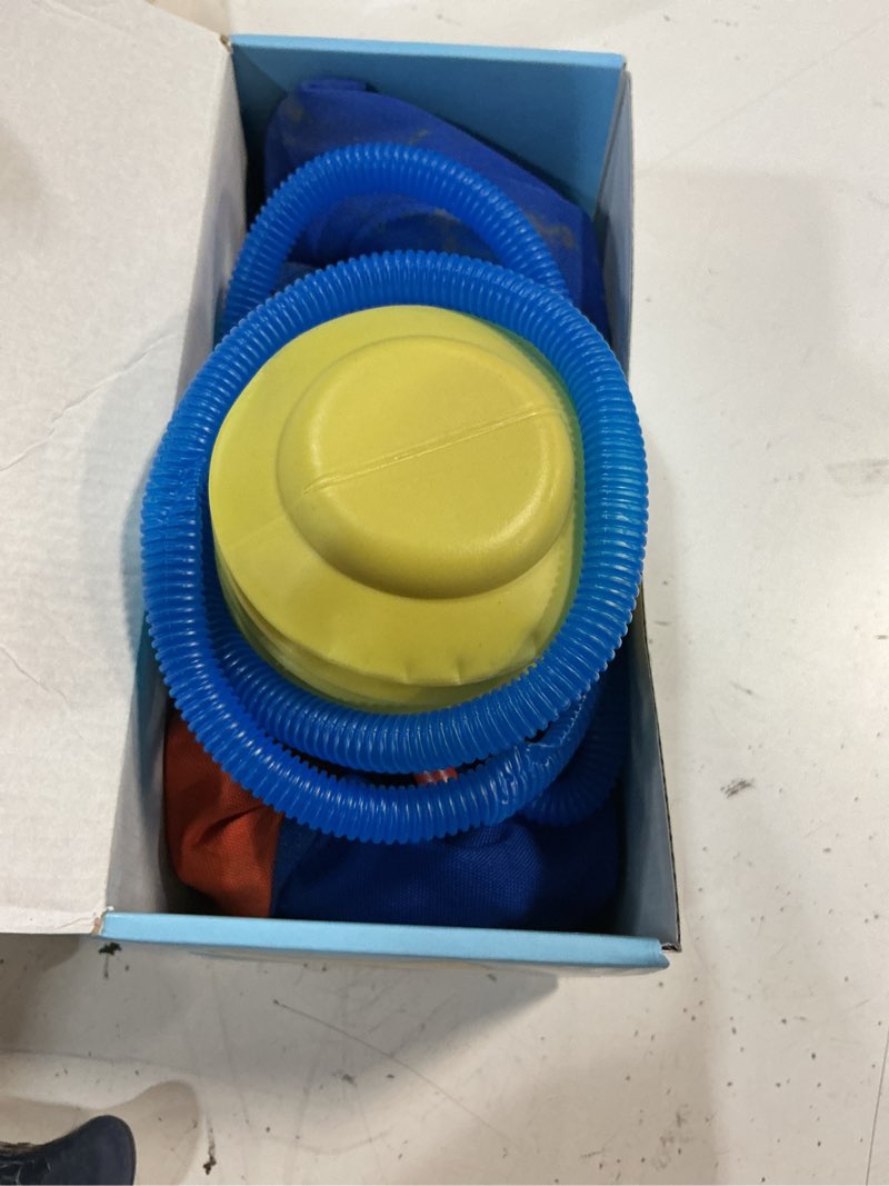 Condition photo showing As Is for herding ball for dogs, 18'' durable waterproof jolly ball for dogs, dog training toy for medium & large breeds, large dog toys for collie, australian shepherd, and all herding breeds