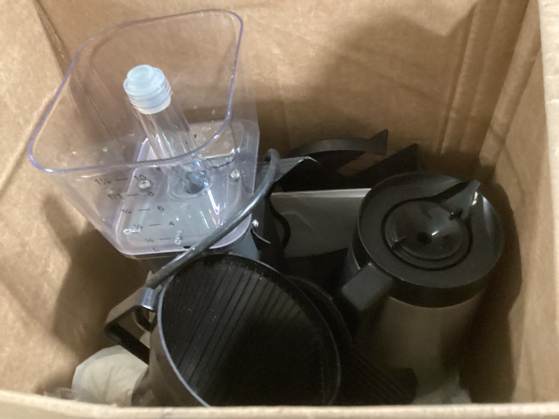 Condition photo showing As Is for Technivorm KBT Coffee Brewer, 40 oz, Stone Grey Stone Gray