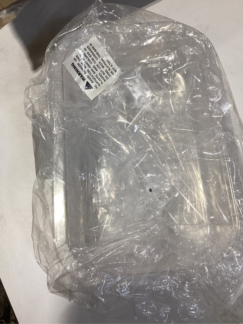 Condition photo showing As Is for BEAST COOLER ACCESSORIES Dry Goods Tray - Pack of 2 Durable Plastic Cooler Organizer Compatible with Yeti Tundra 35 and 45 - Cooler Rack and Divider for Dry Storage Yeti Tundra 35 Or 45