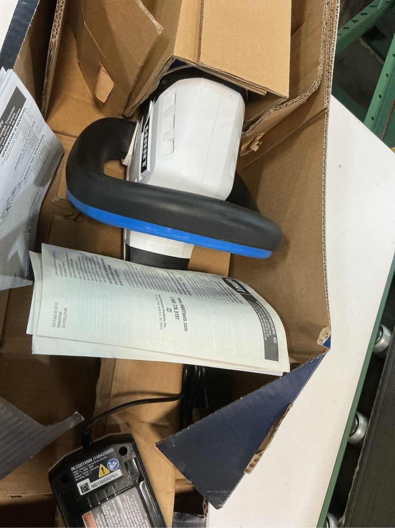 Condition photo showing Good Condition for hart 40-volt cordless hedge trimmer (battery not included)