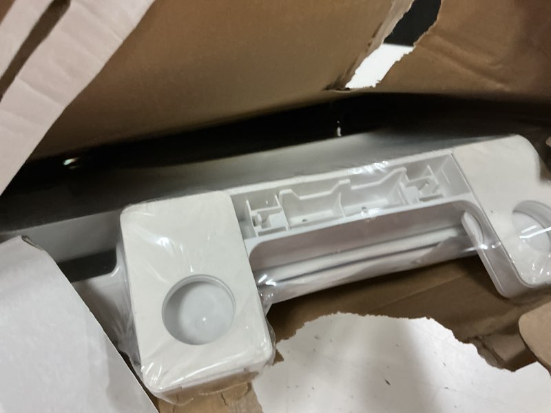 Condition photo showing Good Condition for elongated toilet seat, 18.5” soft/slow close oval (oblong) toilet seat for elongated toilets, no-slam quiet-close lid, easy-to-install & clean, durable never-loosen white plastic seat white elongated(oval)