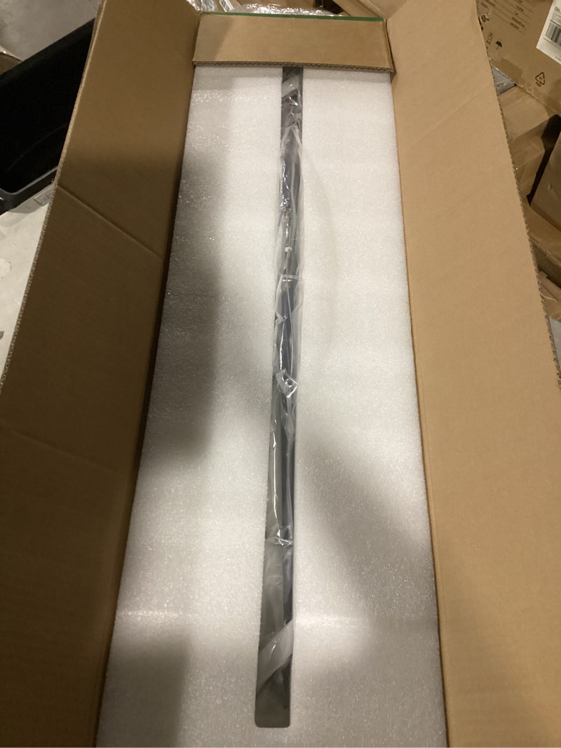 Condition photo showing Good Condition for 3 Lights Pendant Lighting, Brushed Black Cluster Pendant Light Kitchen Island, Cut Crystal Pendant Light Fixture Hanging Lights for Dining Room Foyer Bathroom Brushed Black Clear Crystal 3-Light