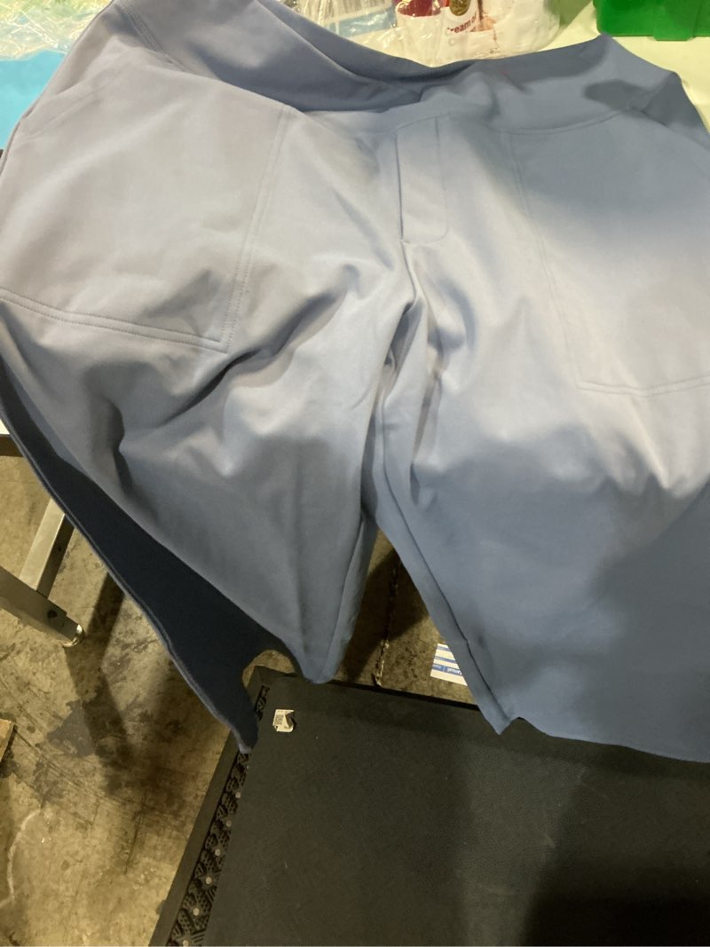 Condition photo showing New/Like New for (( size xl))g4free evergoing yoga pants women wide leg pants with pockets high waist stretch dress casual sweatpants petite/regular/tall 31\" inseam x-large denim blue