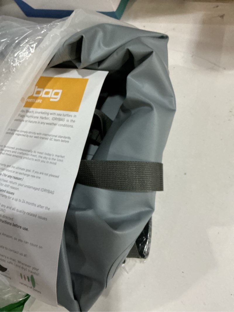 Condition photo showing Good Condition for IDRYBAG Dry Bag Backpack 40L Grey