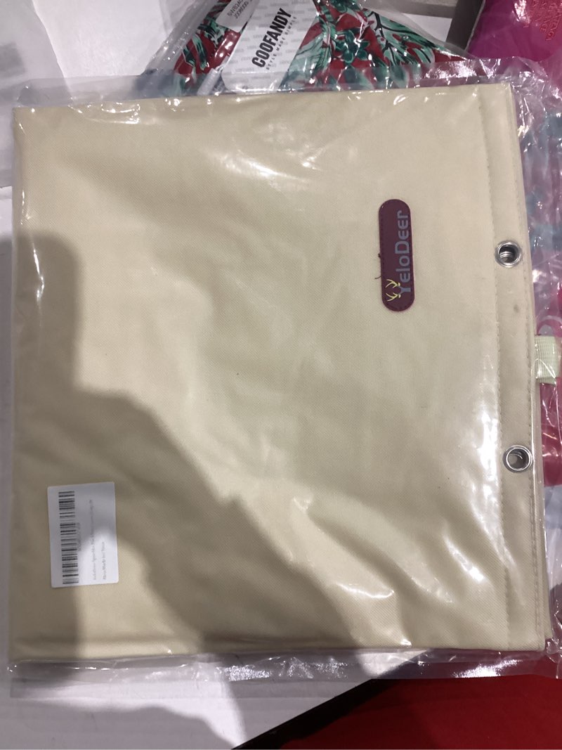 Condition photo showing New/Like New for Backflow Preventer Insulation Cover, 14" W x 26" H YeloDeer Reusable Waterproof Sprinkler Valve Cover with Aluminum Foil, Outdoor Well Pump Cover Insulated for Winter Freeze Protection. Beige-14"W x 26"H (1pc)