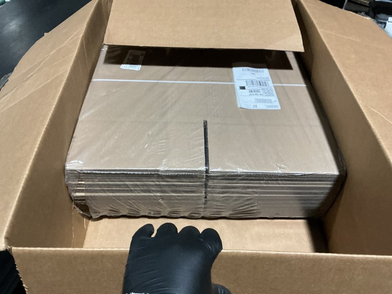 Condition photo showing New/Like New for Partners Brand P121212 Corrugated Boxes, 12"L x 12"W x 12"H, Kraft (Pack of 25)