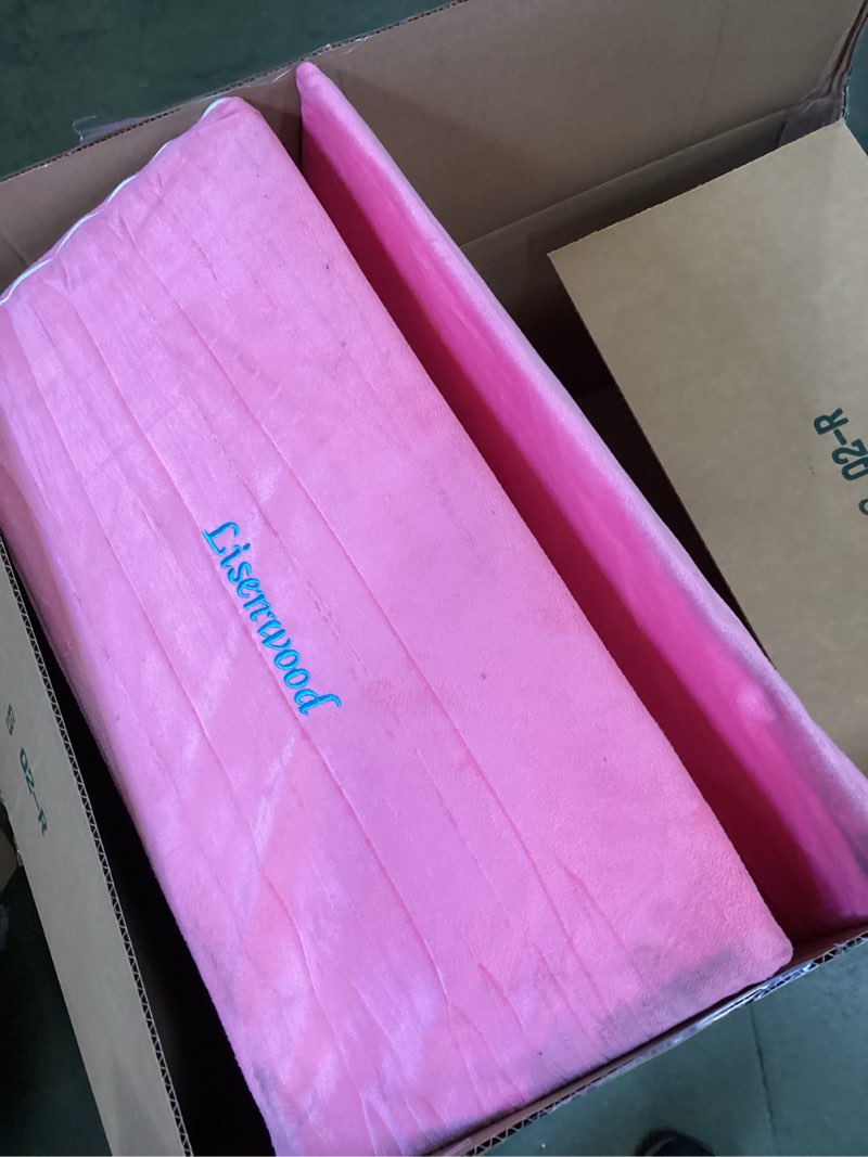 Foam Bed Wedge Pillow Set - Reading Pillow & Back Support Wedge Pillow for Sleeping - 2 Separated Sit Up Pillows - Angled Bed Pillow, Triangle Pillow for Back and Legs Support pink Wedge Pillow pink 