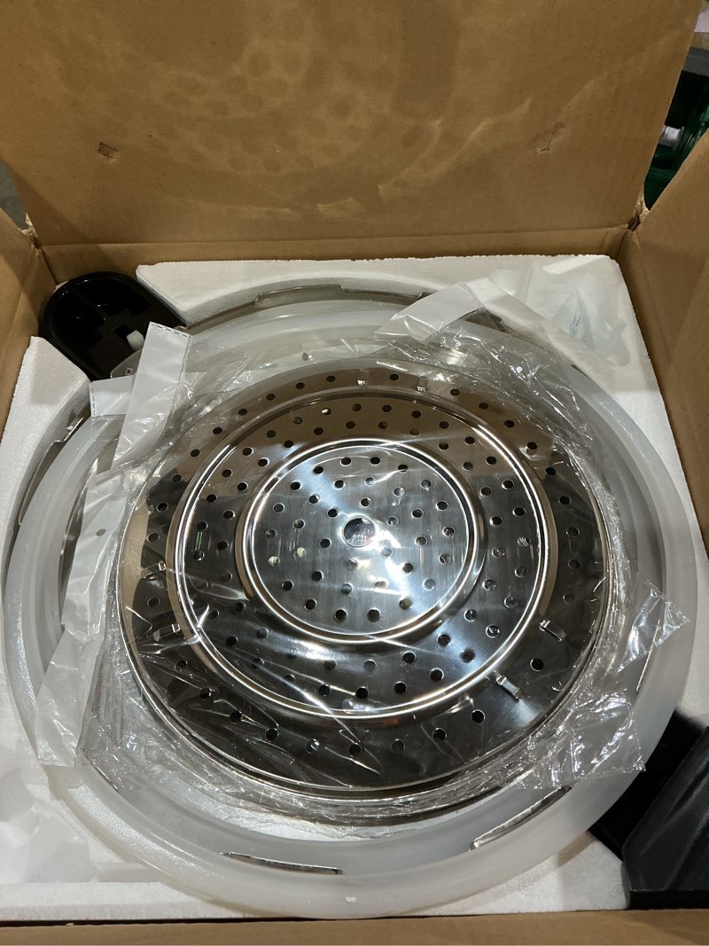 Condition photo showing Good Condition for 2-in-1 25 quarts pressure canner and canning pressure cooker all stainless steel with gauge 15.9psi,practical 6pc canning supplies starter set,induction cooktops,pressure canner for canning silver stainless steel 25 quart