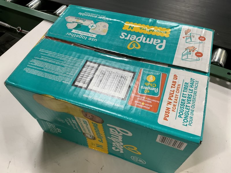 Condition photo showing New/Like New for pampers swaddlers sensitive disposable diapers - size 0 - 84ct