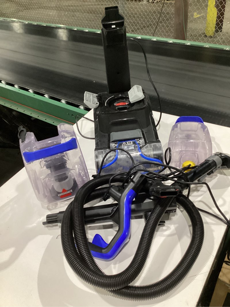 Condition photo showing As Is for (USED, NOT TESTED) BISSELL TurboClean PET, Upright Carpet & Upholstery Cleaner, 3948