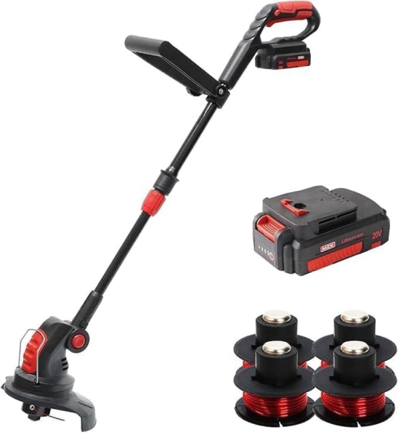 mzk string trimmer, the 20v cordless electric trimmer