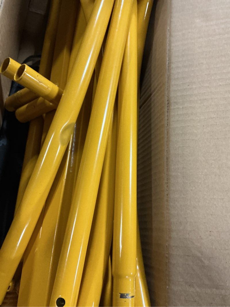Condition photo showing Good Condition for vincidern 6.6 ft wedding arch backdrop stand for party, balloon arch stand, wedding arches for ceremony, metal arch backdrop stand for baby showers, birthday party, events decoration door frame gold