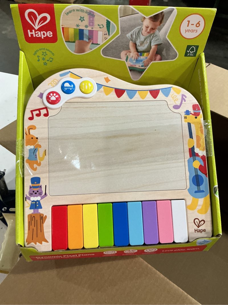 Condition photo showing Good Condition for Hape Dynamic Pixel Piano Toy