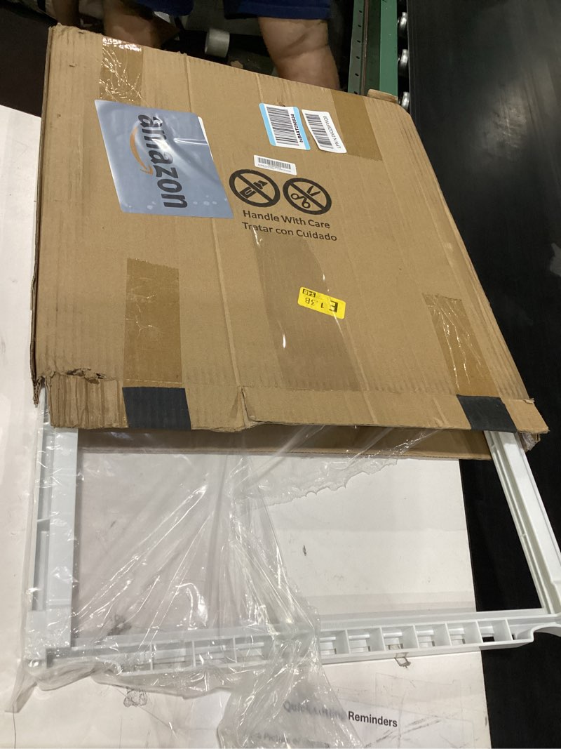 Condition photo showing Good Condition for upgraded 241969501 shelf frame without glass refrigerator compatible with frigidaire shelf replacement parts frigidaire gallery shelf replacement lfss2612tf0 fghs2631pf4a ffss2615ts0 drawer shelves