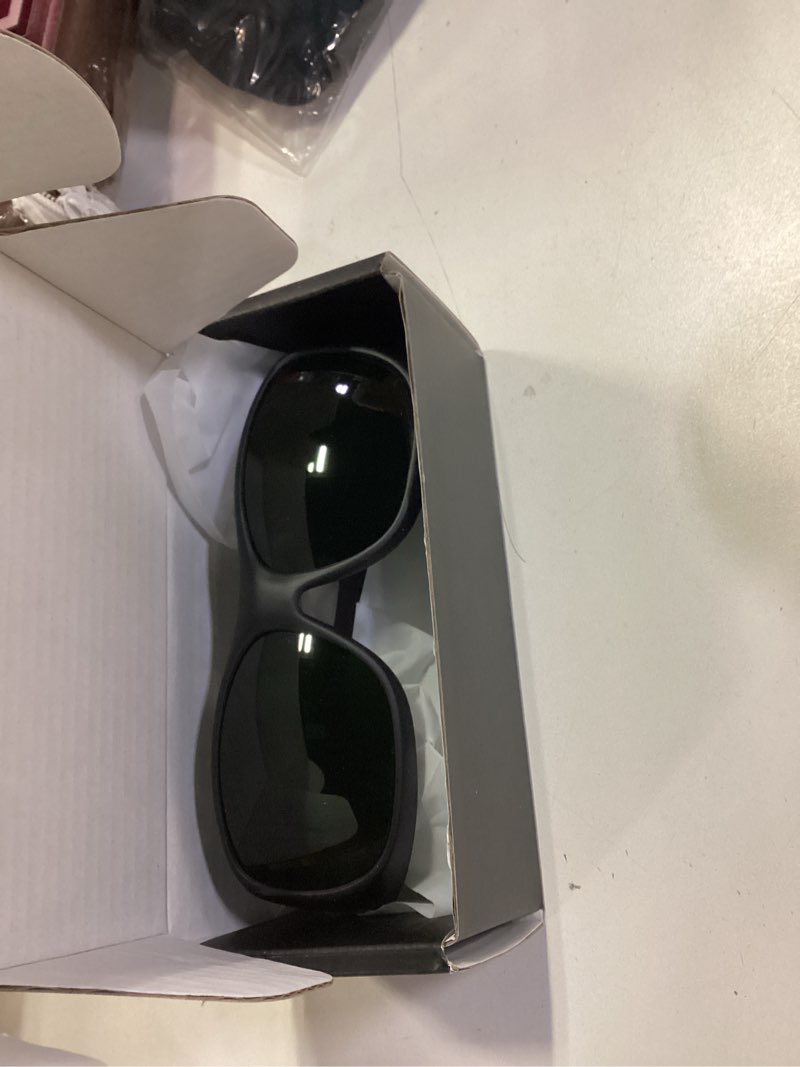 Condition photo showing Good Condition for PACIFIC PPE Welding Glasses, ANSI Z87 Work Safety Glasses with Wraparound Lenses, IR Shade 5 Sunglasses for Men and Women, UV Protection