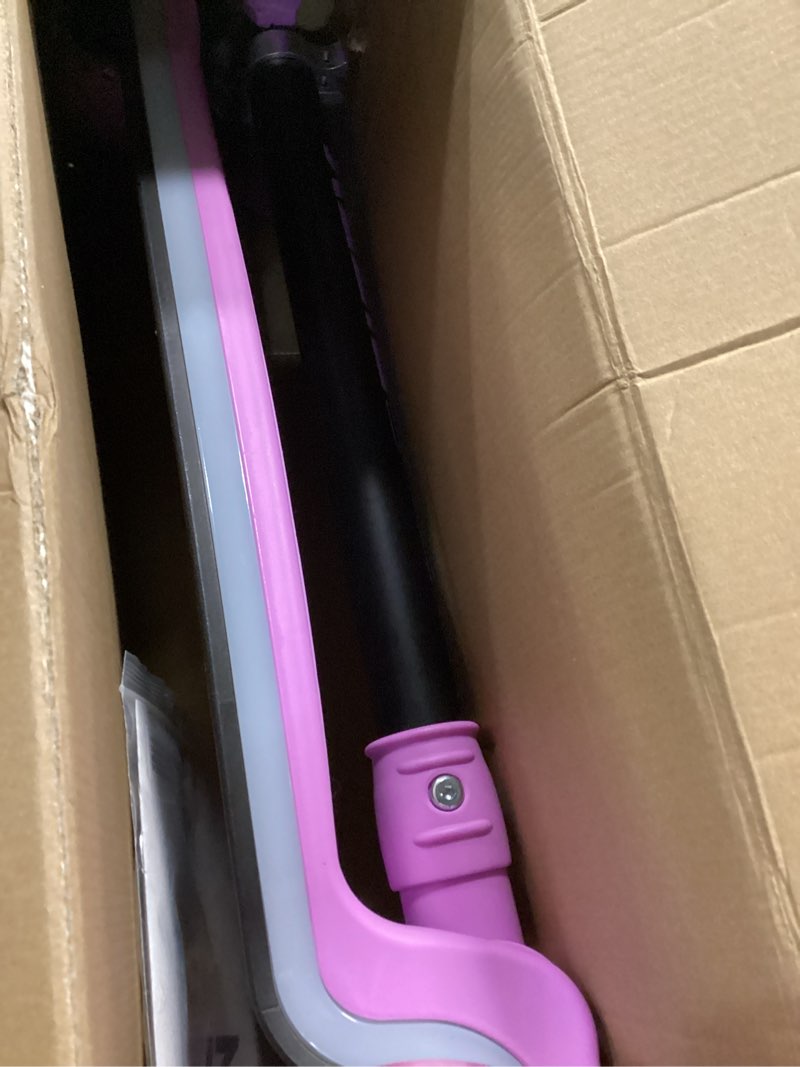 Condition photo showing Good Condition for ZIFFY 3-Wheel Light-Up Kids Scooter, Kids Balance Scooter for Boys Girls with 20 Dynamic LED Lights, 4 Adjustable Height, Lean-to-Steer Design with Anti-Slip Wide Surface for Stability - Up to 110LBS Purple