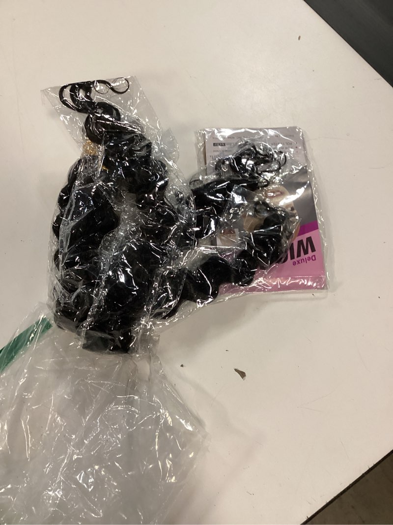 Condition photo showing New/Like New for deep wave bundles human hair natural black deep wave bundles 20 22 24 inch unprocessed virgin deep wave bundle hair extensions 50 gram per bundle #1b d 20 22 24