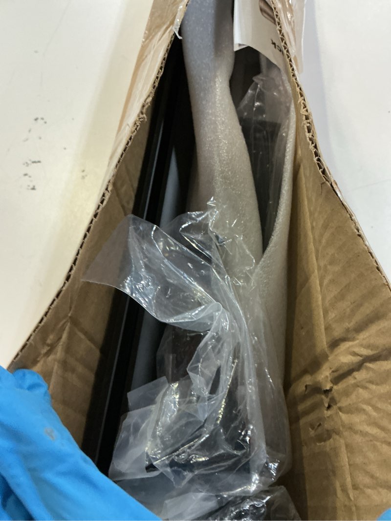 Condition photo showing Good Condition for curtain track - ceiling mounted curtain rail for curtains, drapes, and room dividers - usa made - large+ (24 feet), jet black large+ (24 feet) jet black