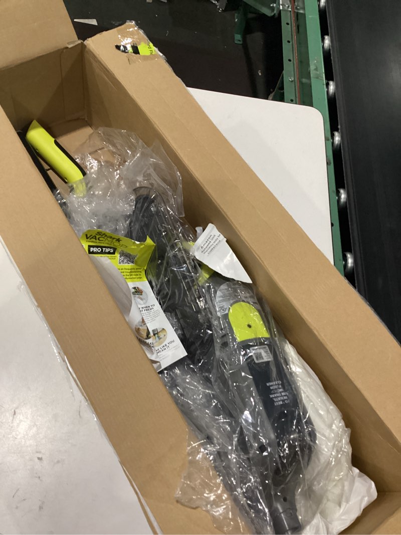 Condition photo showing Good Condition for shark vacmop cordless hard floor cleaner, vacuum and spray mop, powerful suction, lightweight, led headlights, includes 4 disposable pads, 12oz multi-surface cleaning solution, gray, vm252 gray - 4 pads