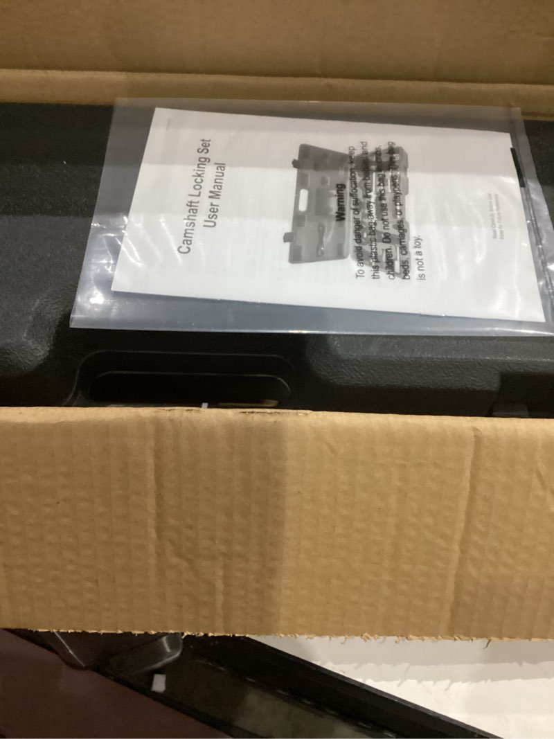 Condition photo showing Good Condition for Orion Motor Tech Slide Hammer, 9-Way Internal/External Slide Hammer Puller Set - Pulls Hubs, Rear Wheel Axle Shafts, Bearings, Bushings, Seals, Retainers black case