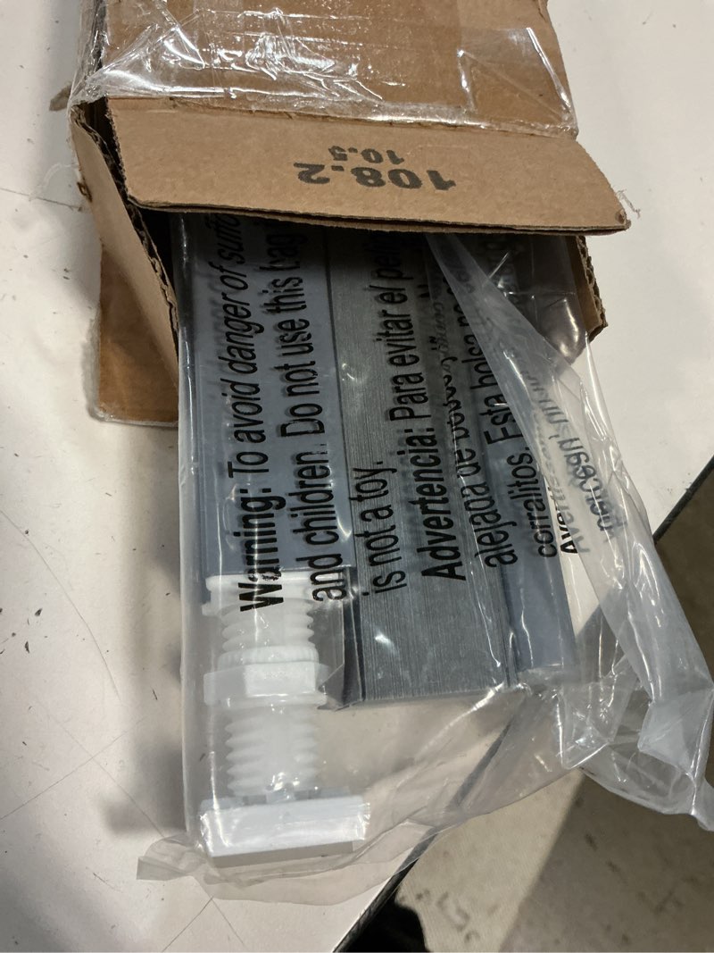 Condition photo showing Good Condition for lazblinds cordless cellular shades, no tools no drill blackout honeycomb shades pleated blinds for windows, 43'' w x 48'' h, dark grey blackout-dark grey 43'' w × 48'' h