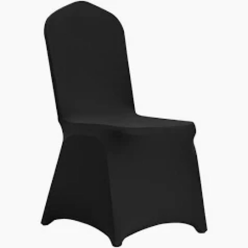 Zdada 100 PCS Banquet Chair Covers for Wedding Universal Polyester Spandex Chair Cover Stretch Slipc