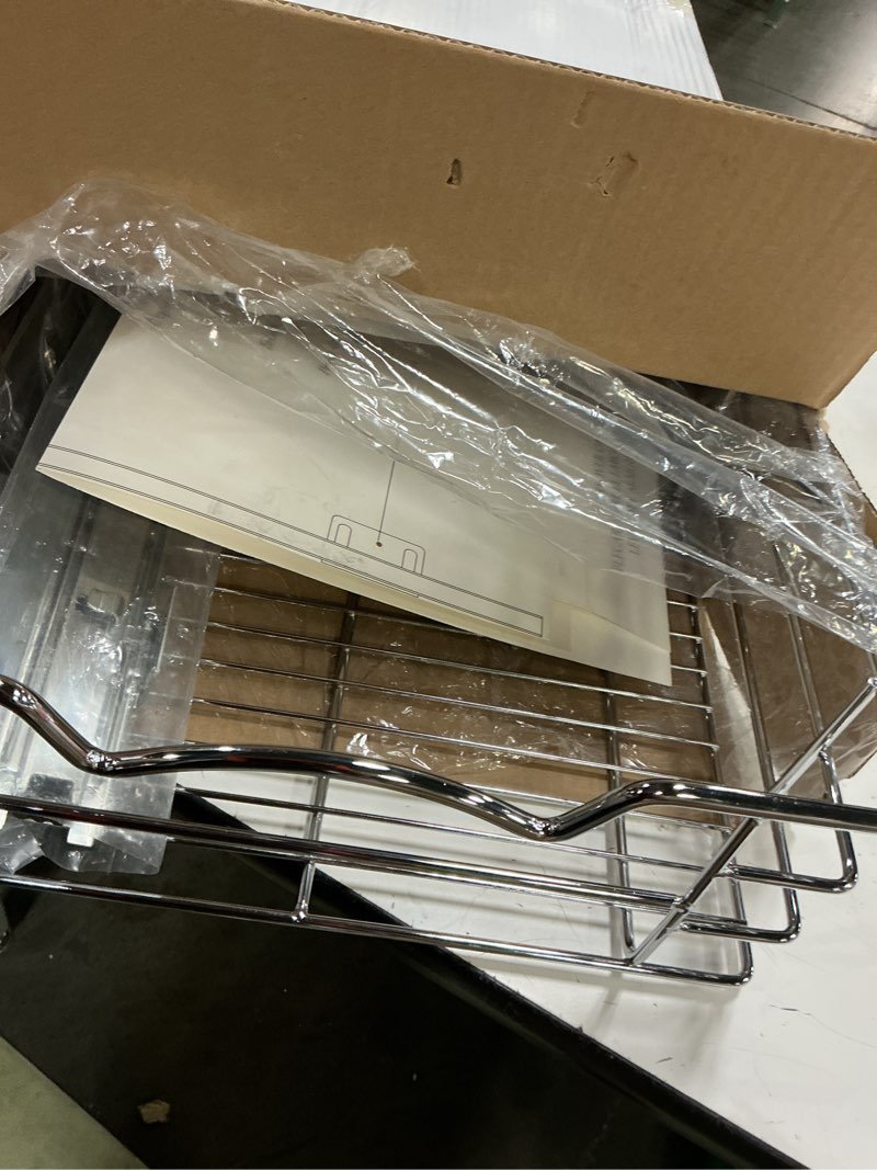 Condition photo showing Good Condition for holdn’ storage pull out cabinet organizer, slide out drawer for kitchen cabinets & pantry, roll out shelf for pots, pans & under sink storage, heavy-duty full-extension, 14"w x 21"d x 5"h 14 inch single tier