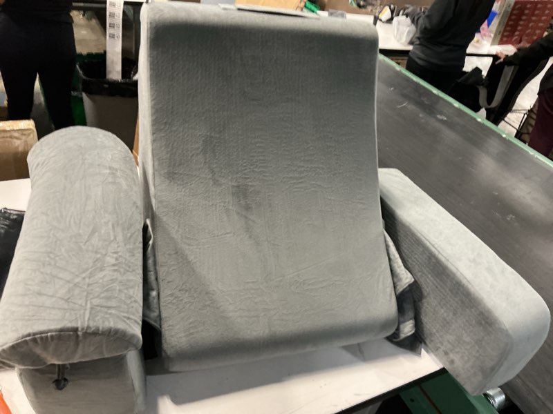 Condition photo showing Good Condition for enitya adult bed sitting reading pillow, back support pillow for sitting in bed, backrest cushion for reclining, reading, gaming, resting, watching tv, and relaxing