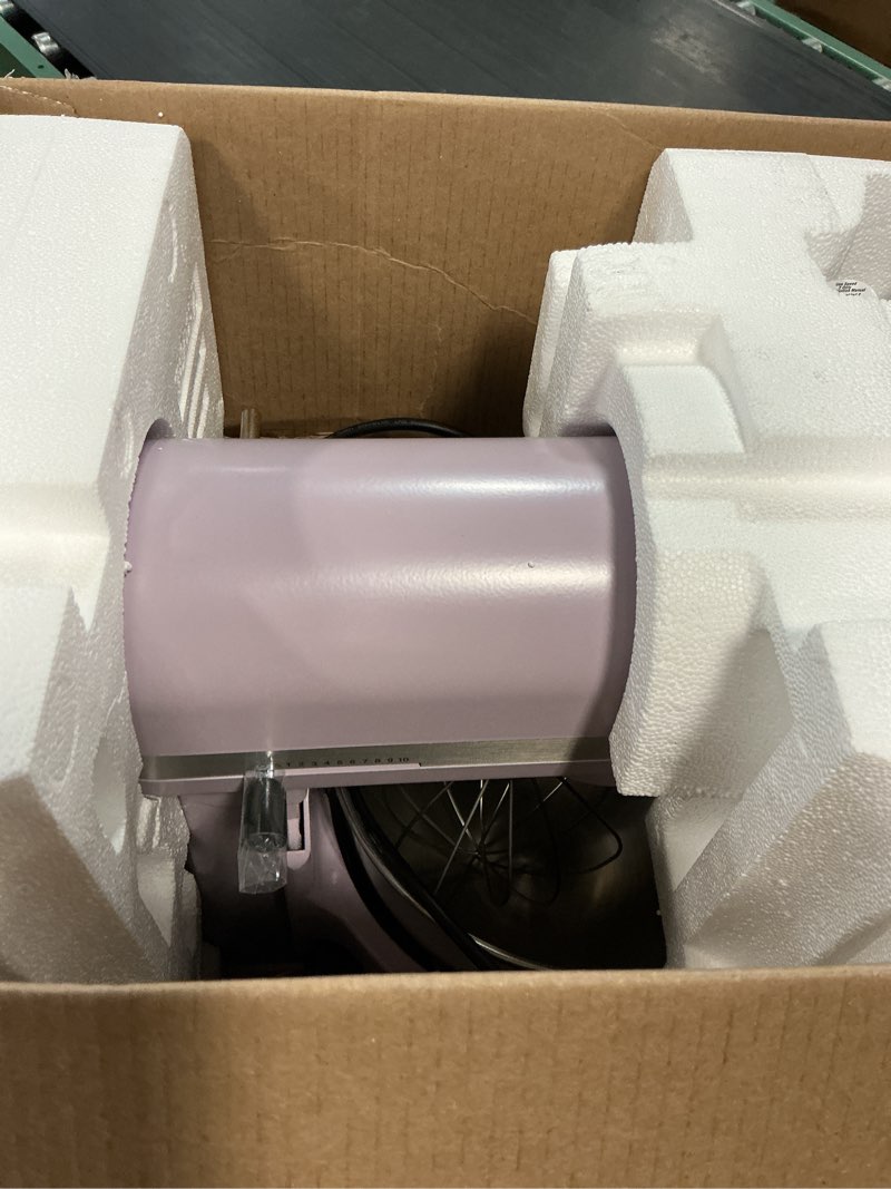 Condition photo showing Good Condition for kitchenaid 7 quart bowl-lift stand mixer with accessories, ksm70skxx | bowl-lift design, 11 speeds, 1/2 speed for folding, double flex edge beater and 4 other accessories, wildflower