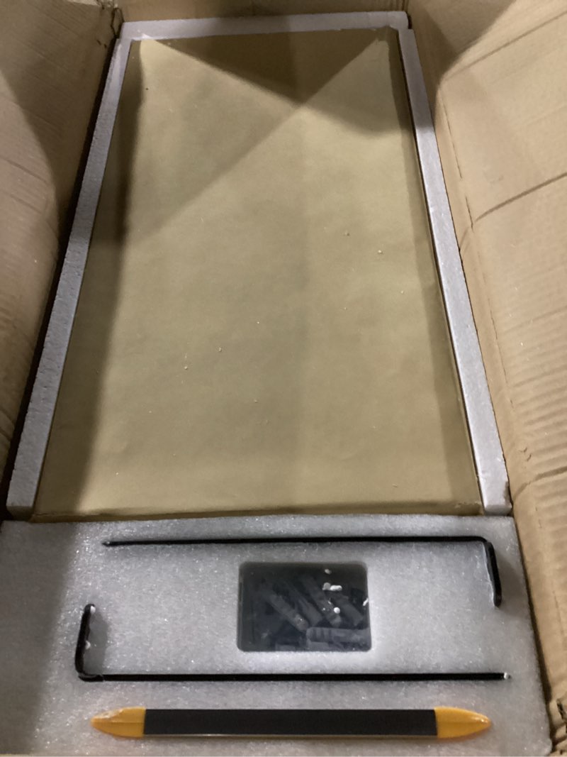 Condition photo showing New/Like New for Teak Floating Shelves Set of 2-36 Inch Natural Waterproof Wood Wall Shelves with Invisible Brackets for Bathroom, Kitchen, Balcony - Solid Teak Wood Shelving, Water-Resistant Wall Decor Brown Teak 36"W, Set of 2