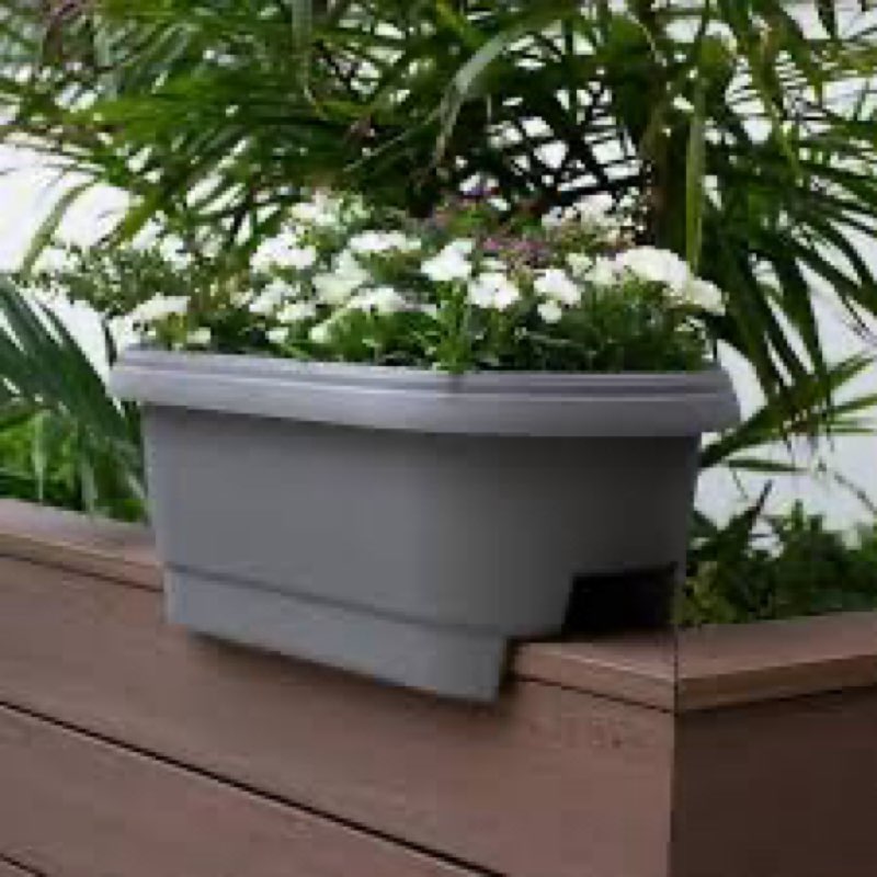 24” railing planter