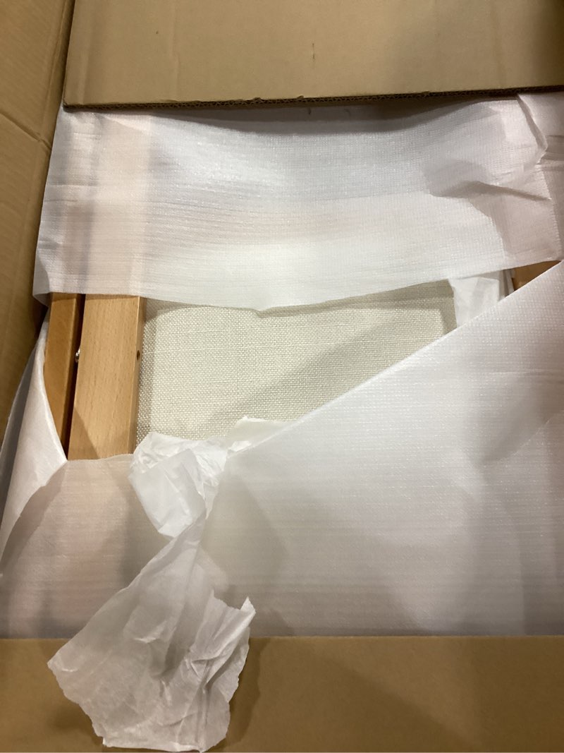 Condition photo showing New/Like New for 2 pack series fruitwood wood folding chair with cloth cushion suitable for weddings offices outdoor activities factory direct sale quality assurance natural color