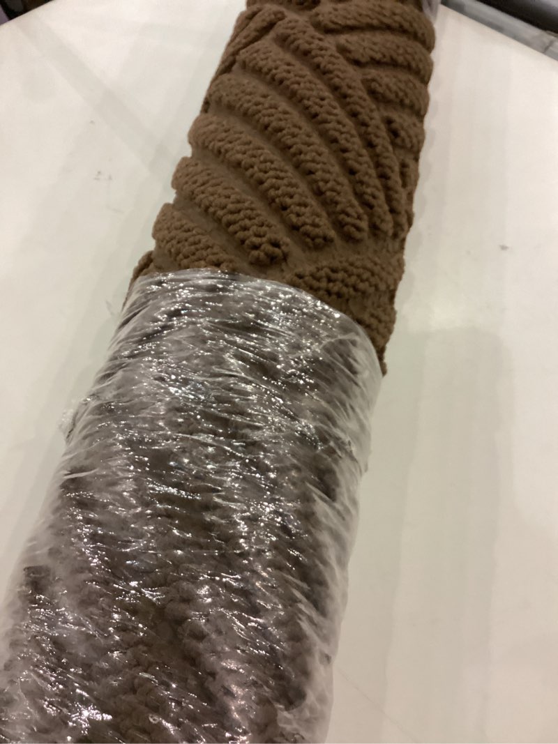 Condition photo showing Good Condition for Mibao Front Door Mat, Dirt Trapper Welcome Mat for Outdoor Indoor, Non-Slip Waterproof Doormat, Durable Machine Washable Low Profile Entry Rug for Back Door Outside Patio, 61.5" x 36", Coffee Grid 3' x 5'2" (Rectangular) Coffee-grid