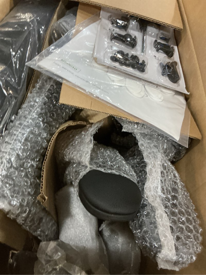 Condition photo showing Good Condition for Marsail Ergonomic Office Chair: Office Desk Chair with High Back Mesh and Adjustable Lumbar Support Rolling Work Swivel Task Chairs with Wheel 3D Armrests and Headrest Black With Headrest