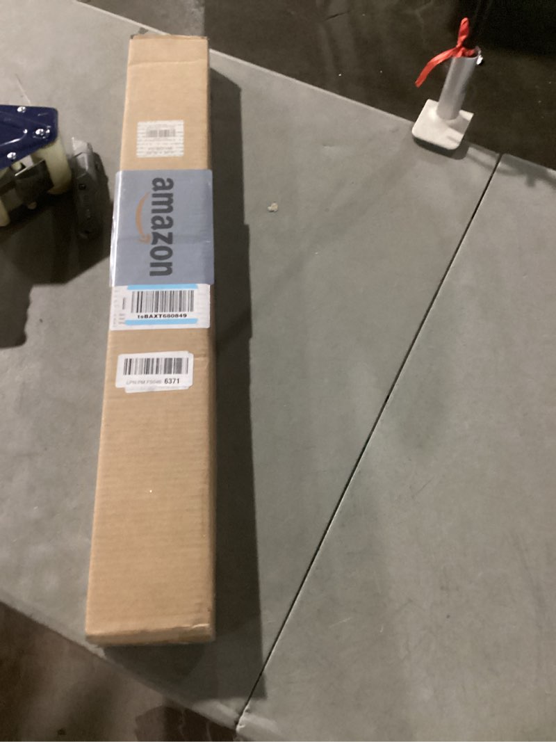 Condition photo showing As Is for lazblinds cordless cellular shades, no tools no drill blackout honeycomb shades pleated blinds for windows, 34'' w x 36'' h, silver white blackout-silver white 34'' w x 36'' h