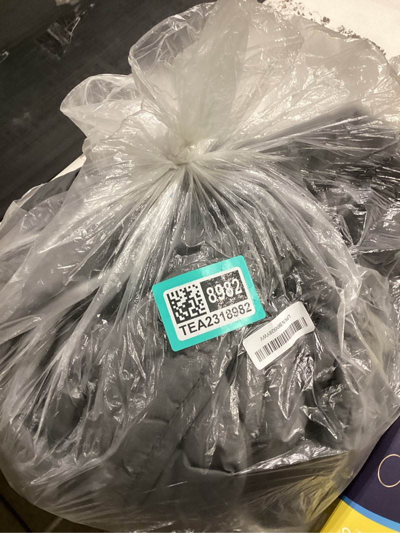 Condition photo showing Good Condition for weighted blanket for adults - 15lbs 48"x72" cooling heavy blanket for 120-160lbs with premium glass beads - soft thick big blankets for all-season sleeping comfort breathable?grey? 48” x 72“ 15lbs
