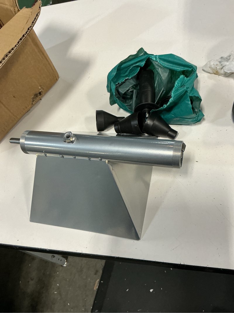 Condition photo showing Good Condition for electric mortar grout gun pump, caulking tool, portable cement grouting machine, reusable cordless caulking gun with 4 nozzles for efficient tiling and masonry work