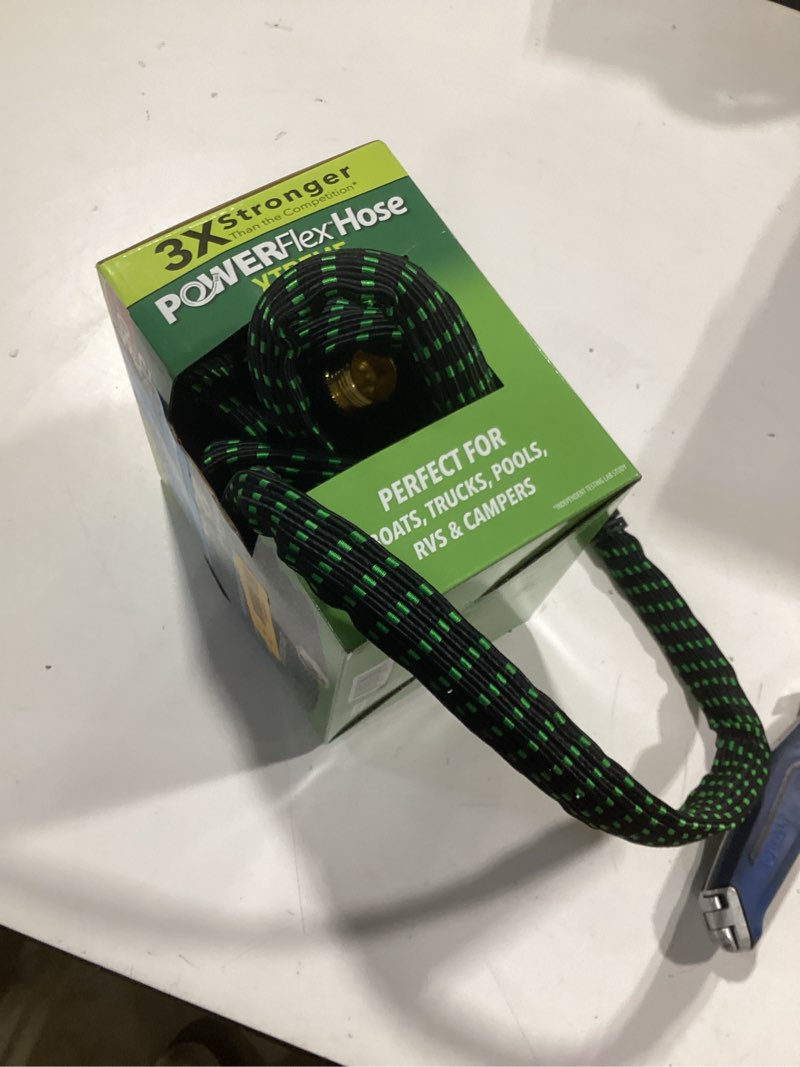 Condition photo showing Good Condition for flex-able hose flex-able xtreme hose 50ft - kink free, expandable, heavy duty, green garden hose